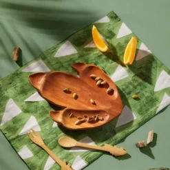 STEGOSAURUS PLACEMAT, green