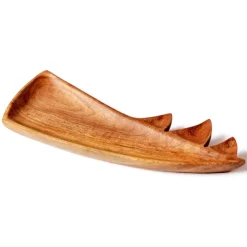 STEGOSAURUS PLATE, neem wood