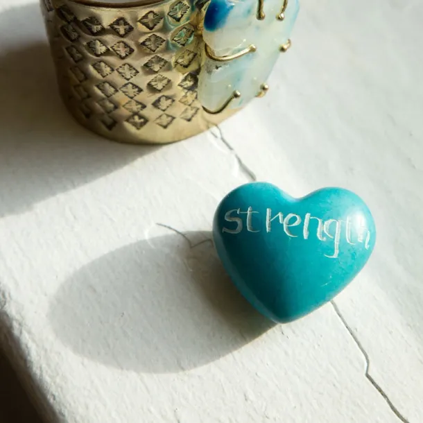Strength Heart Paperweight