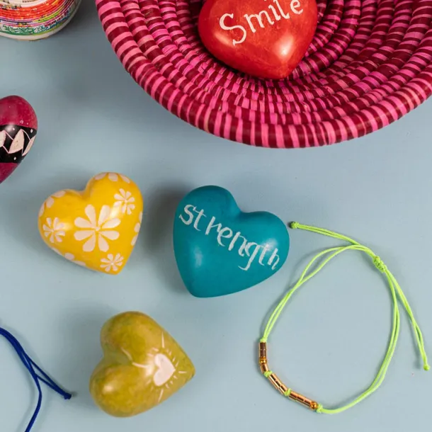 Strength Heart Paperweight