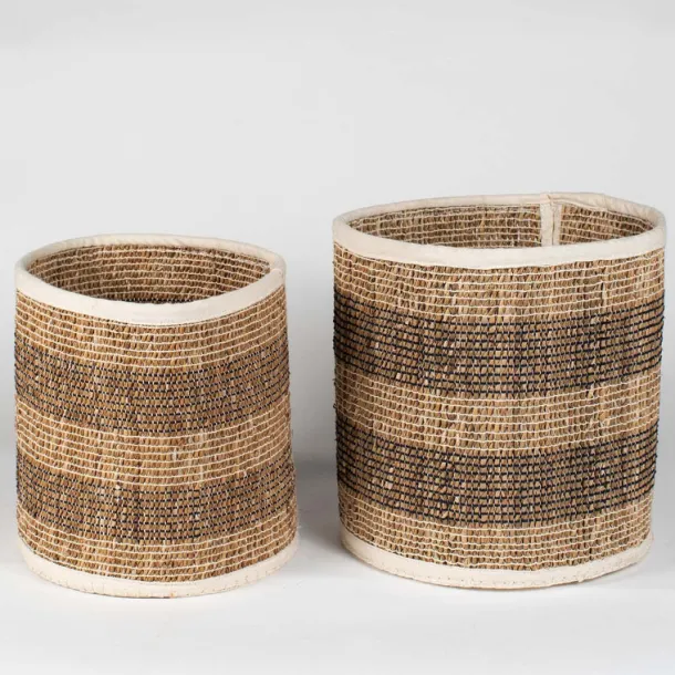 Striped Hogla Basket