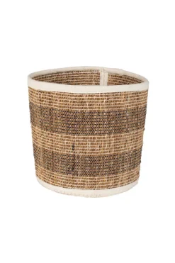Striped Hogla Basket