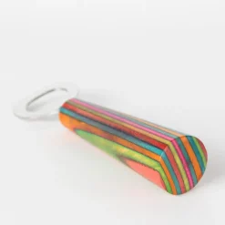Striped Wood Bottle Opener