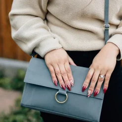 Structured Eco-Leather Purse