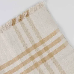 Sunny Stripe Checked Tea Towel