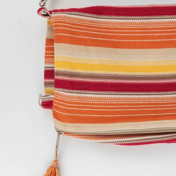 Sunset Foldover Shoulder Bag