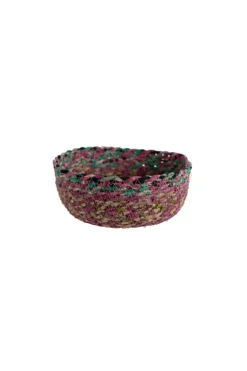 Swirling Sari Basket