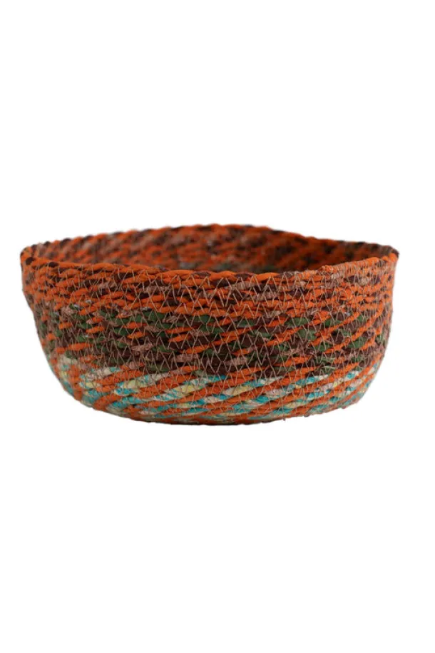 Swirling Sari Basket