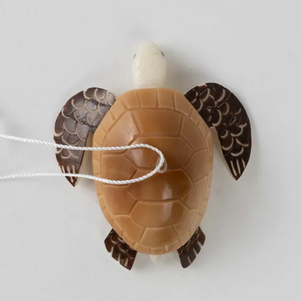 Tagua Turtle Ornament