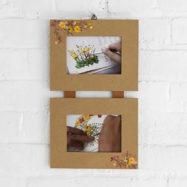Tala Dried Flowers Double Hanging Frame