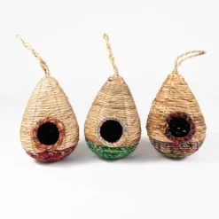 Teardrop Sari Birdhouse