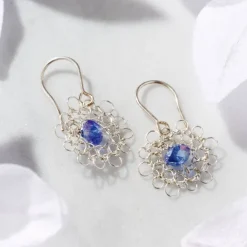 Tika Woven Wire Earrings