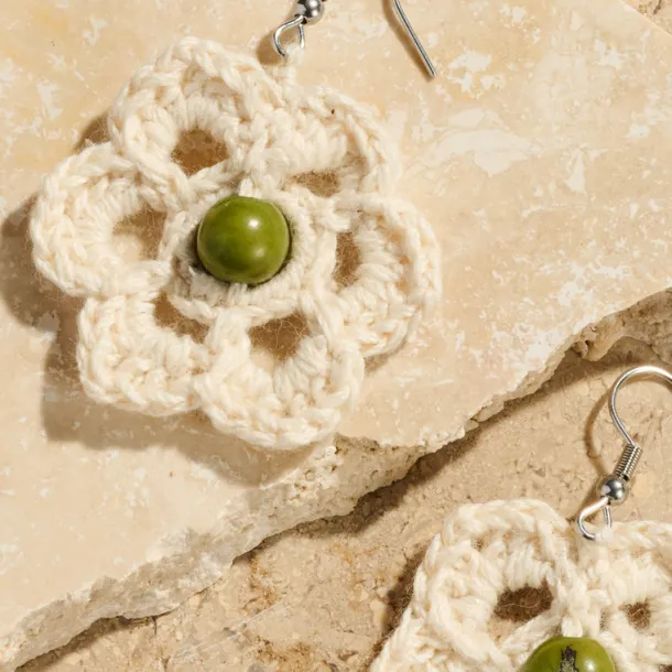 Tipay Cotton Thread Earrings