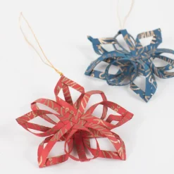 Touch of Gold Star Ornament