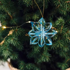 Touch of Gold Star Ornament