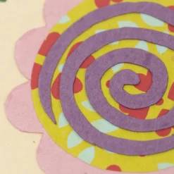 Transa Recycled Sari Flower Card