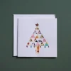 Tree of Triangles Christmas Card