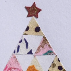 Tree of Triangles Christmas Card