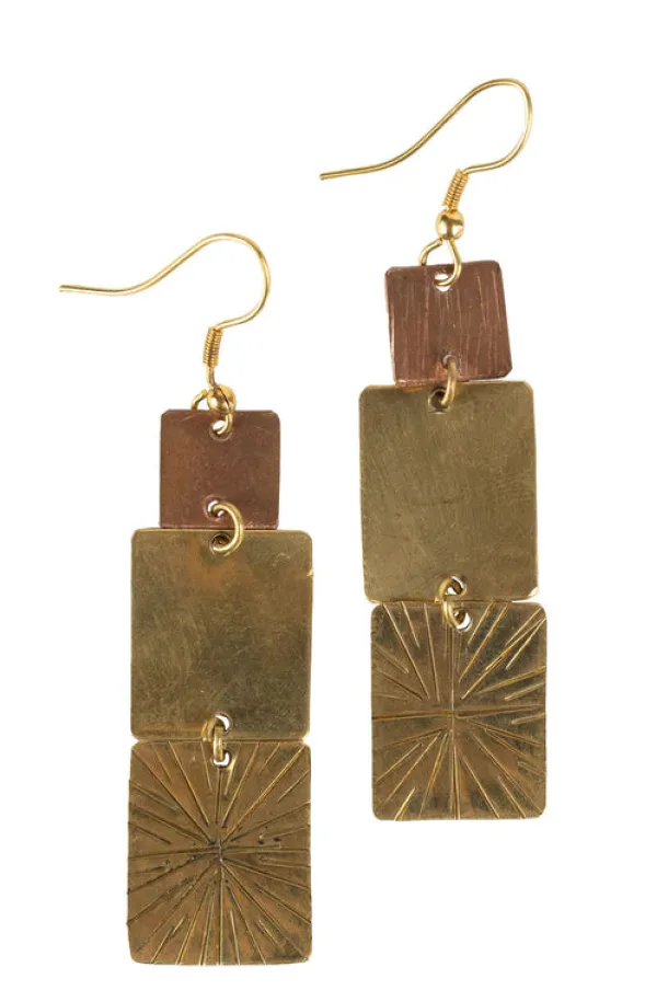 Trio Dangle Earrings
