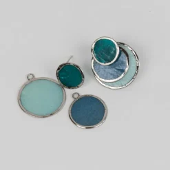 Triple Convertible Capiz Earrings