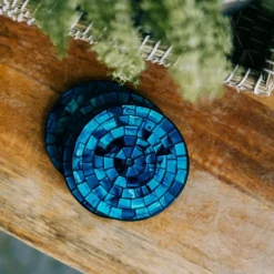 Tropical Waters Mosaic Coasters