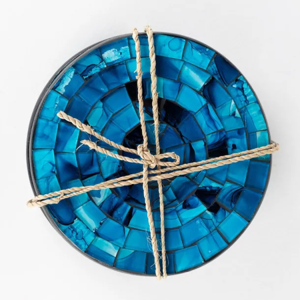 Tropical Waters Mosaic Coasters