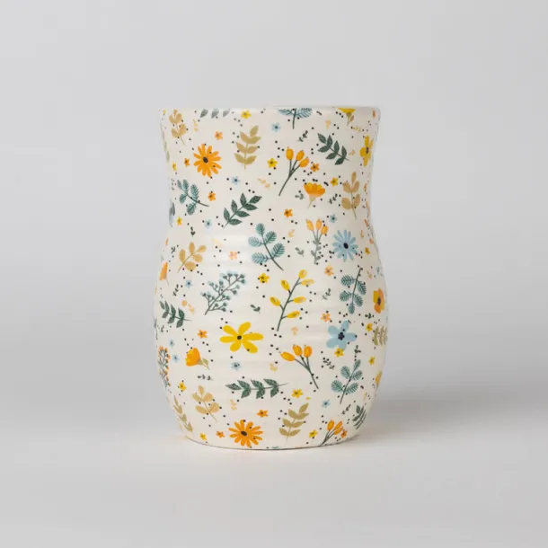 Tula Floral Ceramic Tumbler
