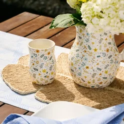 Tula Floral Ceramic Tumbler
