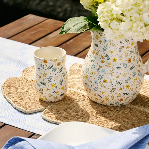 Tula Floral Ceramic Tumbler