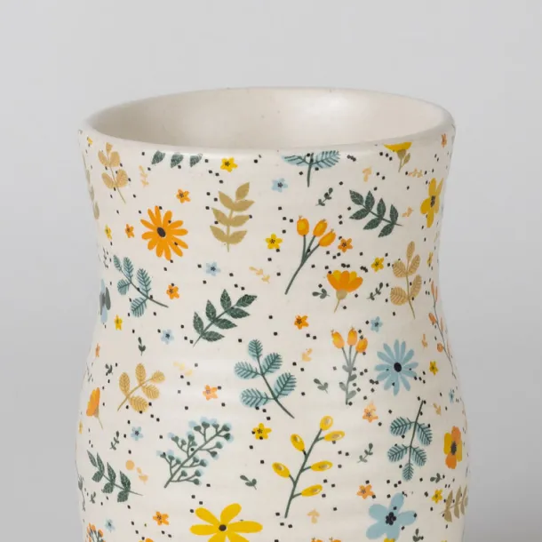 Tula Floral Ceramic Tumbler