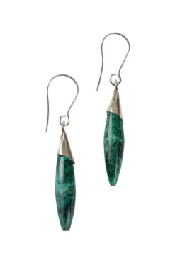 Turquoise Oval Earrings