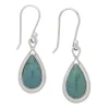 Turquoise Teardrop Earrings