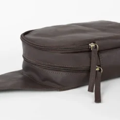 Umber Eco-Leather Sling Bag