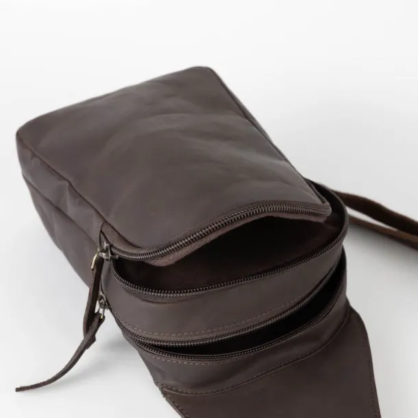 Umber Eco-Leather Sling Bag