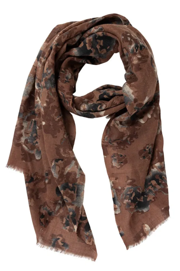 Umber Watercolor Shawl