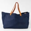 Upcycled Denim Weekender Bag