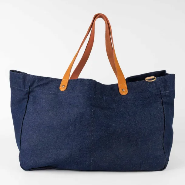 Upcycled Denim Weekender Bag