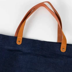Upcycled Denim Weekender Bag