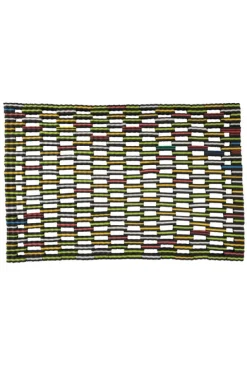 Upcycled Flip-Flop Mat