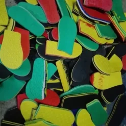 Upcycled Flip-Flop Mat