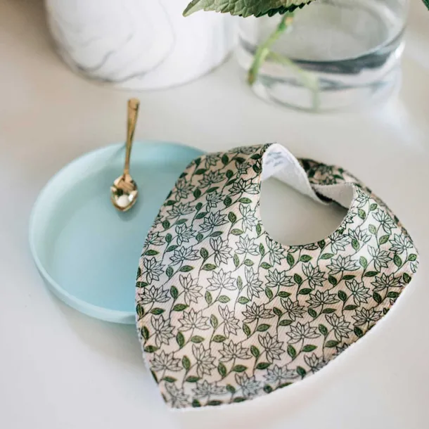 Upcycled Sari Baby Bibs