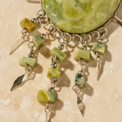 Waca Serpentine Stone Necklace