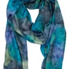 Waterfall Painted Scarf