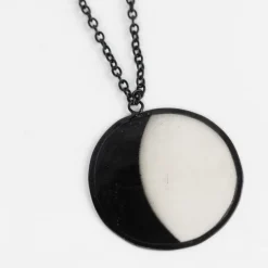 Waxing Moon Capiz Necklace