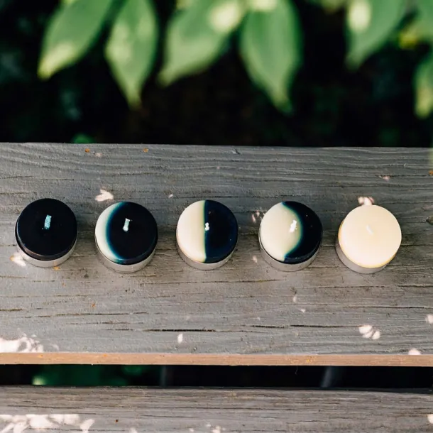 Waxing Moon Tealights