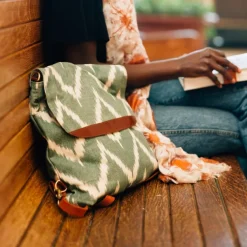 Will Travel Ikat Backpack