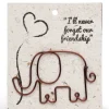 Wire Elephant Gift Bookmark