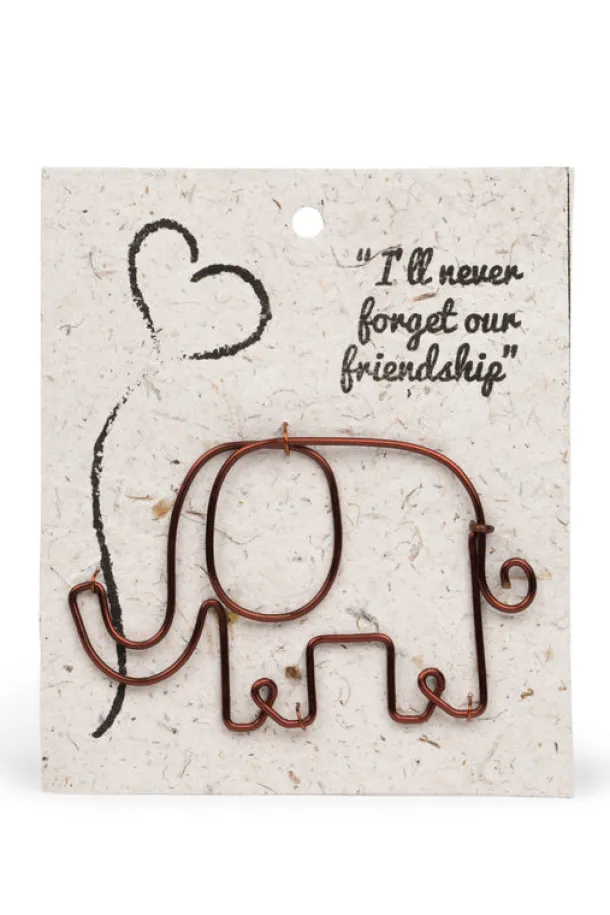 Wire Elephant Gift Bookmark