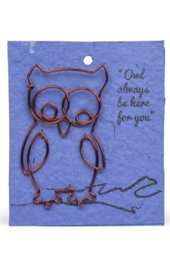 Wire Owl Gift Bookmark