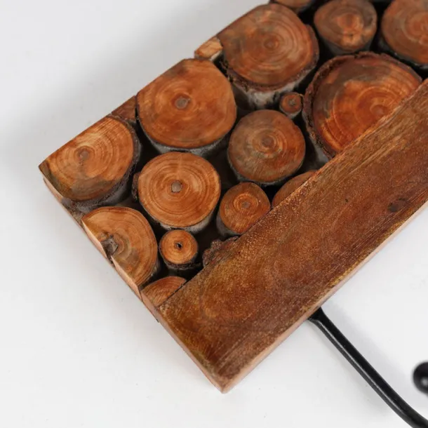 Wood Slice Wall Hook